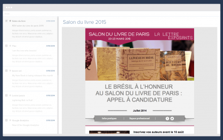 Reed exposition newsletter salon du livre